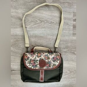 Gregg Reading Accessories Cottagecore Floral Tapestry Book Accessory Bag